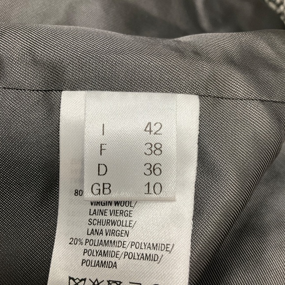 ANTONELLI FIRENZE GREY FABRIANO GILET LONG TWEED VEST - Picture 5 of 7